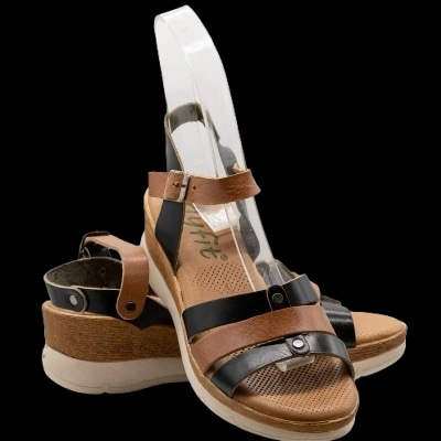 Sandale dama din piele naturala, talpa ortopedica